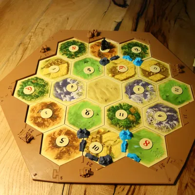 Catan - Frame and Full Settlers Set