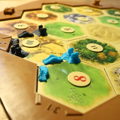 Catan - Frame and Full Settlers Set
