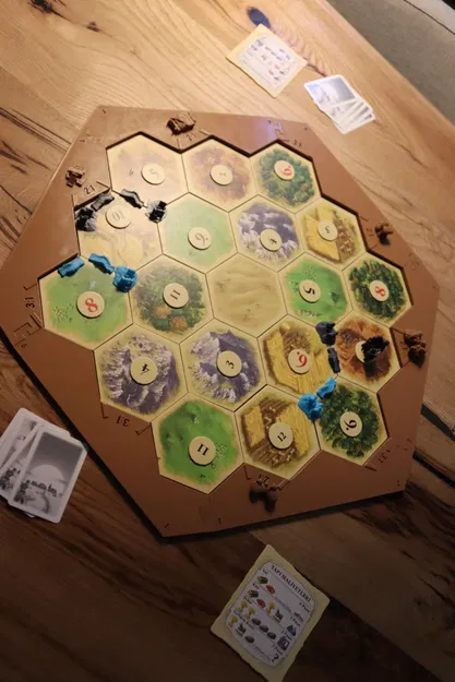 Catan - Frame and Full Settlers Set - Image 7