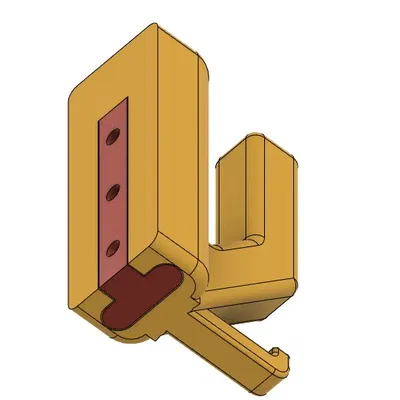 Móc Treo Đồ Có Chỗ Giấu Ốc Vít