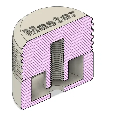 Núm Vặn Dùng Cho Khóa Gym Sợi M6 (Inter Atletika)