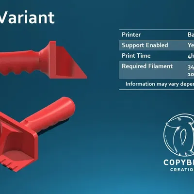 Dụng Cụ Cào Băng Kính Ô Tô Công Thái Học Có Chống Băng Tích Hợp
