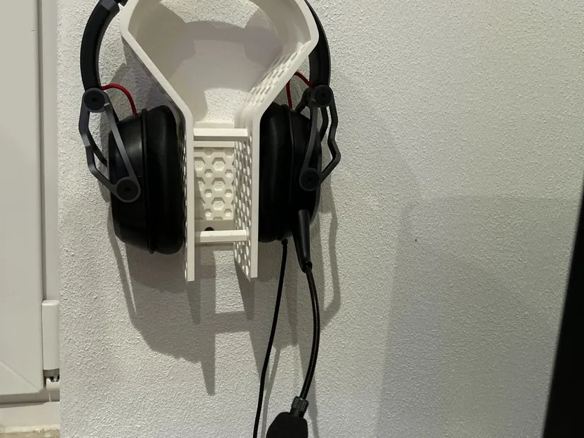 Giá Treo Tai Nghe Kiểu Lục Giác Gắn Tường - Image 1