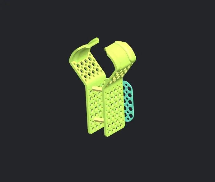 Giá Treo Tai Nghe Kiểu Lục Giác Gắn Tường - Image 2