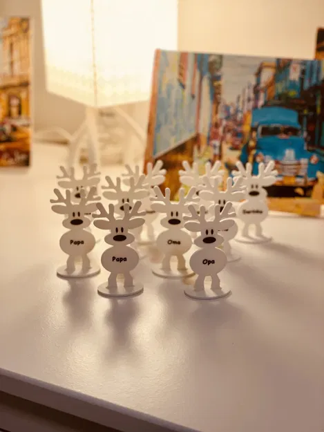 Tuần Lộc Giáng Sinh - Thẻ Tên - Image 3