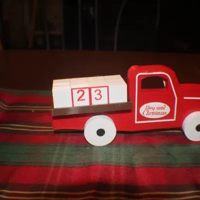 Xe Tải Đếm Ngược Ngày Đến Giáng Sinh