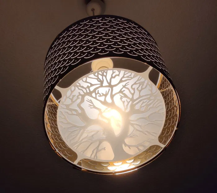 Chèn Chụp Đèn Cây Ikea 32 cm (Phát Sáng Trong Tối) - Image 2