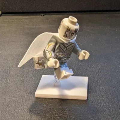 Lego action/flying minifig baseplate