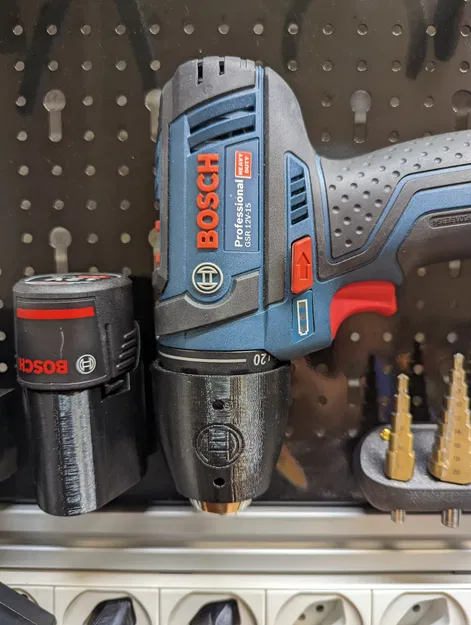 Giá đỡ treo tường cho máy khoan Bosch GSR 12V-15 - Image 1