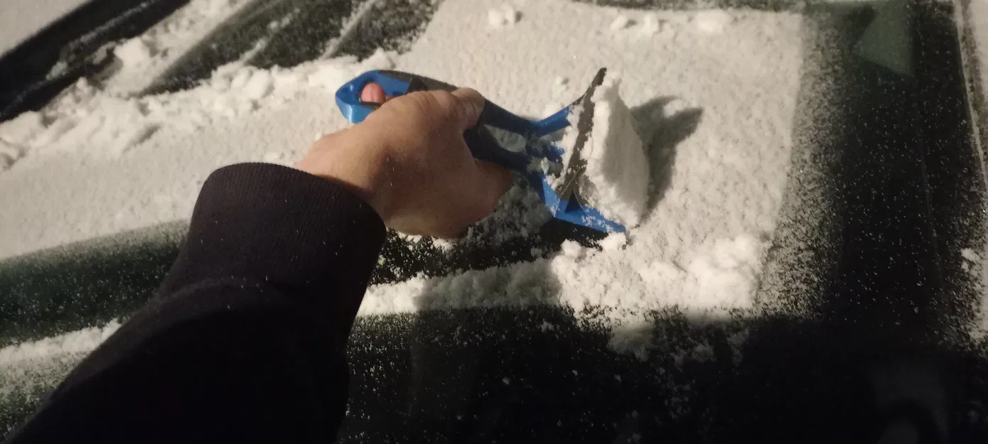 Drapaczka, skrobak, scratcher, windscreen scraper - Image 1