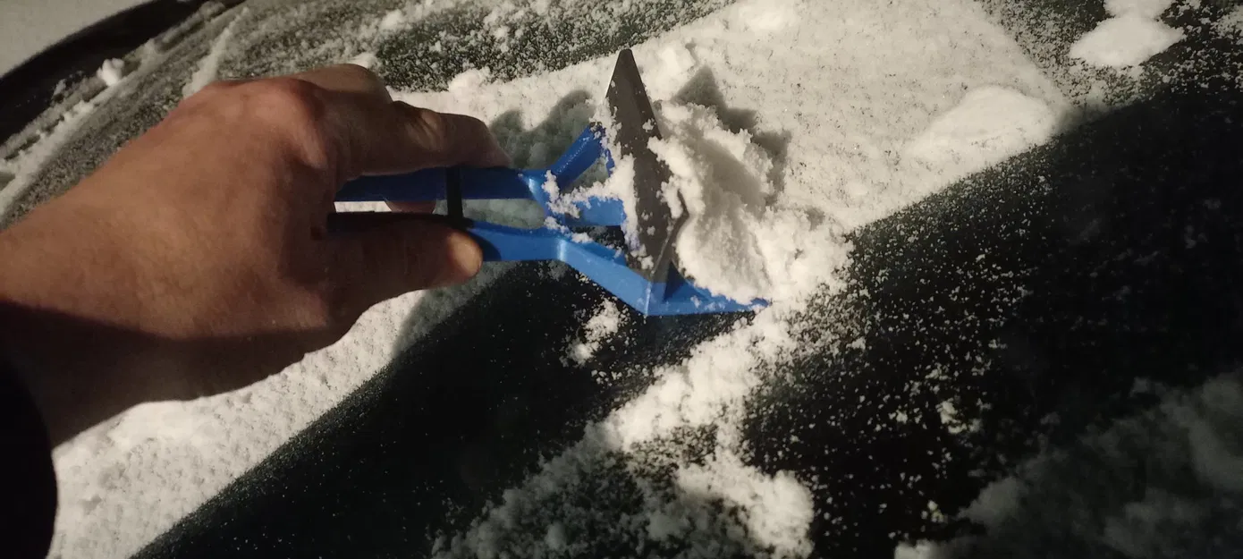 Drapaczka, skrobak, scratcher, windscreen scraper - Image 4