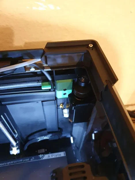 Bộ Nâng Nắp Có Khe Hở Creality K1 (JC-Creality K1 Lid Riser mod) - Image 1