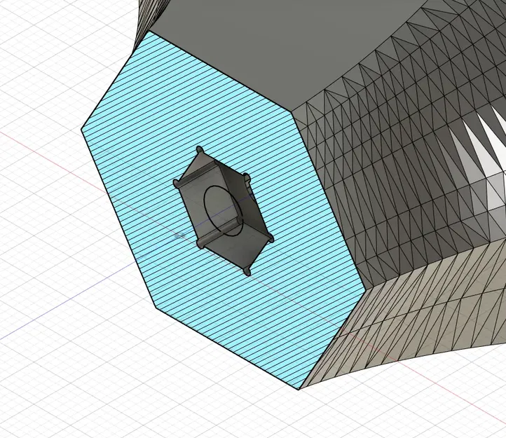 Wyze V2 Cam Mount + Captive M3 Nut for Original Prusa Enclosure - Image 1