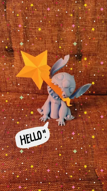 Chóp Cây Thông Noel Stitch / Stitch Giáng Sinh - Image 1