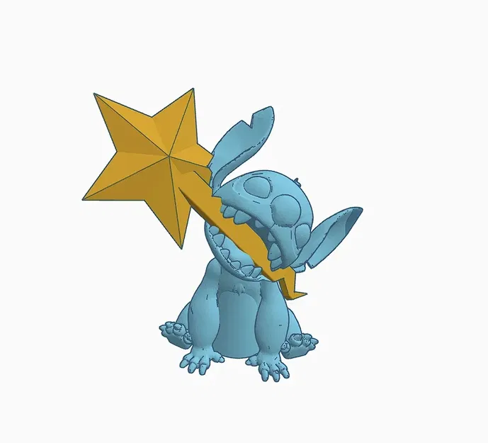 Chóp Cây Thông Noel Stitch / Stitch Giáng Sinh - Image 3