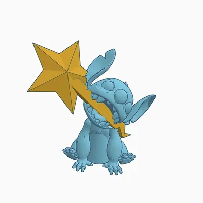 Chóp Cây Thông Noel Stitch / Stitch Giáng Sinh