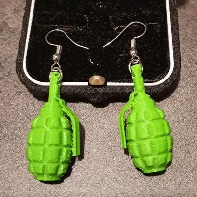 Bông Tai Garnet Handmade (Trang Sức Garnet Séc Thời Kỳ Suy Thoái)