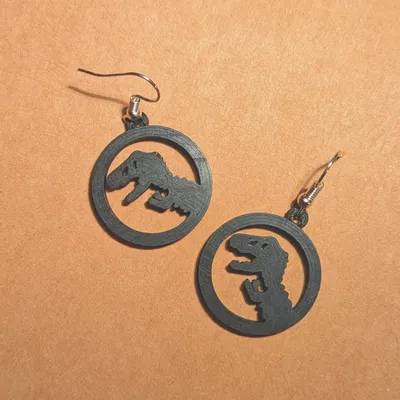 Bông Tai/Mặt Dây Chuyền Jurassic Park