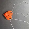 Mặt Dây Chuyền Trái Tim LEGO - Thumbnail 1