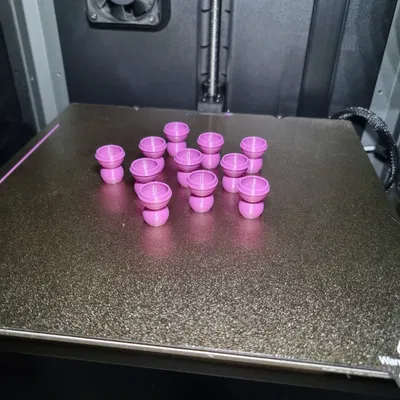 Hạt Cườm Bấm Cho Vòng Cổ/Vòng Tay