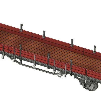 Toa xe NMBS 3202A H0 1:87