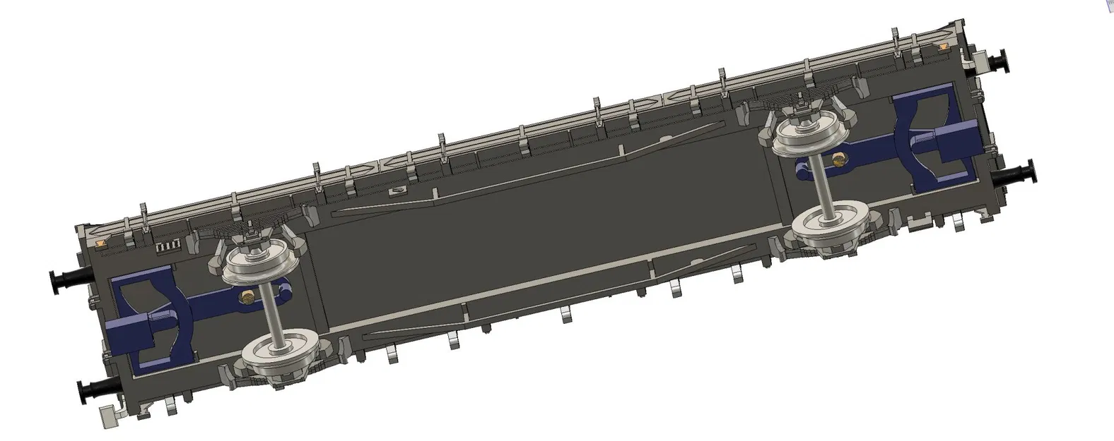 Toa xe NMBS 3202A H0 1:87 - Image 3