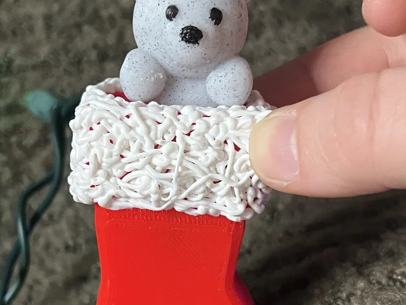 Gấu Tất Giáng Sinh Fidget - Image 1