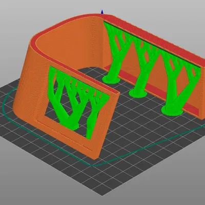 Đế Đồng Hồ Có Chi Tiết Gỗ (Tùy Chỉnh Trọng Lượng)