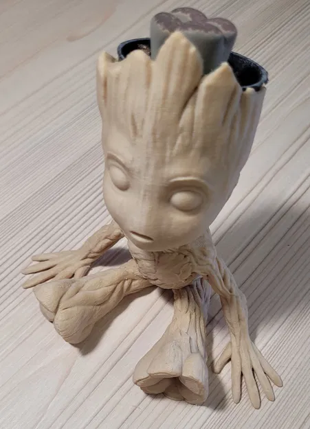 Chậu Trồng Cây Baby Groot Siêu Dễ Thương - Image 2