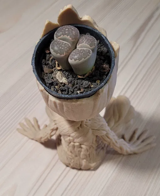 Chậu Trồng Cây Baby Groot Siêu Dễ Thương - Image 3