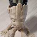 Chậu Trồng Cây Baby Groot Siêu Dễ Thương - Thumbnail 4