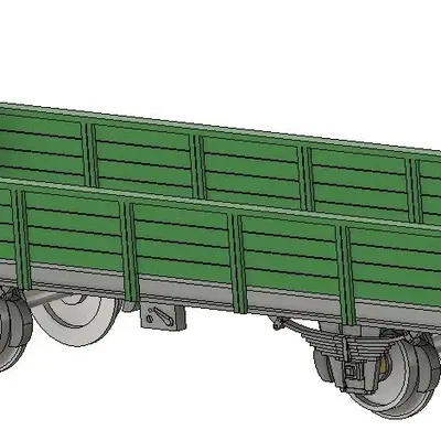 Mô hình toa xe chở hàng NMBS 3000C tỉ lệ H0 1:87