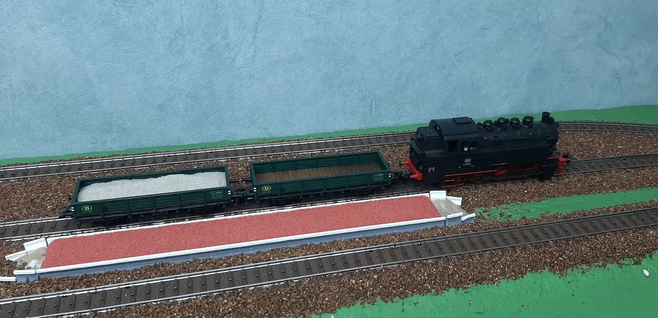 Mô hình toa xe chở hàng NMBS 3000C tỉ lệ H0 1:87 - Image 4