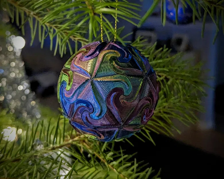 Con Tàu Trang Trí Kiểu Mẫu Sao Biển Tessellation Phong Cách Escher - Image 1