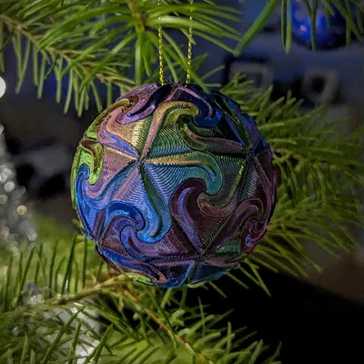 Con Tàu Trang Trí Kiểu Mẫu Sao Biển Tessellation Phong Cách Escher