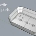 Part tray Magnetic for small parts - Thumbnail 1