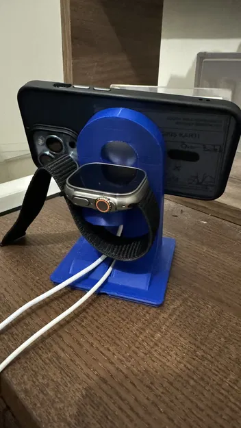 iPhone and Apple Watch MagSafe Charger Stand - Image 2