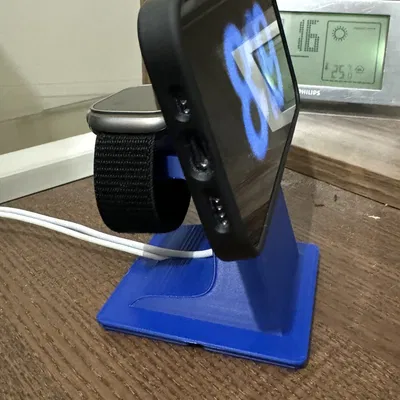 iPhone and Apple Watch MagSafe Charger Stand