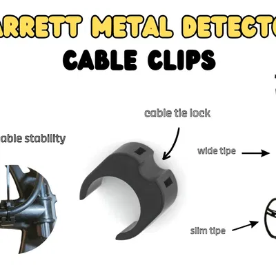 Kẹp Giữ Cáp Máy Dò Kim Loại Garrett