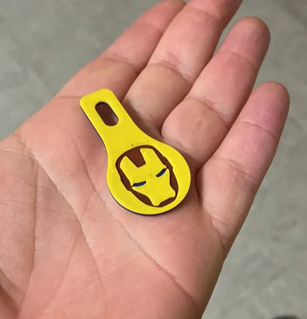 Móc Khóa Token Giỏ Hàng Iron Man - Image 1