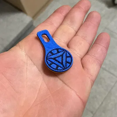 Móc Khóa Token Giỏ Hàng Iron Man