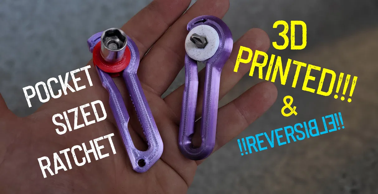 Dụng cụ R.E.P Ratchet Nguyên Bản - Tua vít lục giác dạng bánh cóc 1/4" và Đồ chơi Fidget!!! - Image 10