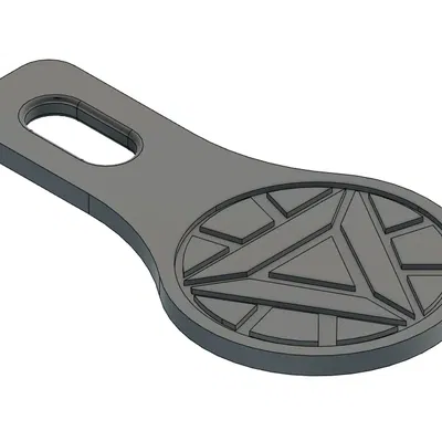 Móc Khóa Token Giỏ Hàng Iron Man