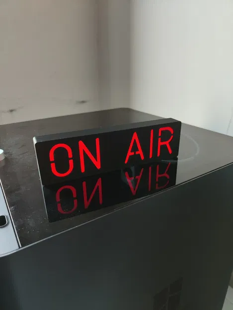 Hộp đèn LED USB "ON AIR" - Image 2