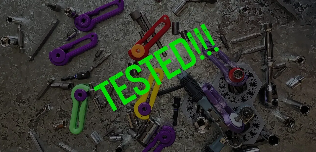 Dụng cụ R.E.P Ratchet Nguyên Bản - Tua vít lục giác dạng bánh cóc 1/4" và Đồ chơi Fidget!!! - Image 13