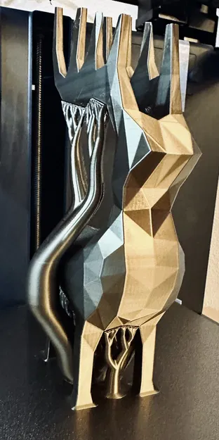 Tượng Tuần Lộc / Nai Sừng Tấm Phong Cách Low Poly - Image 4