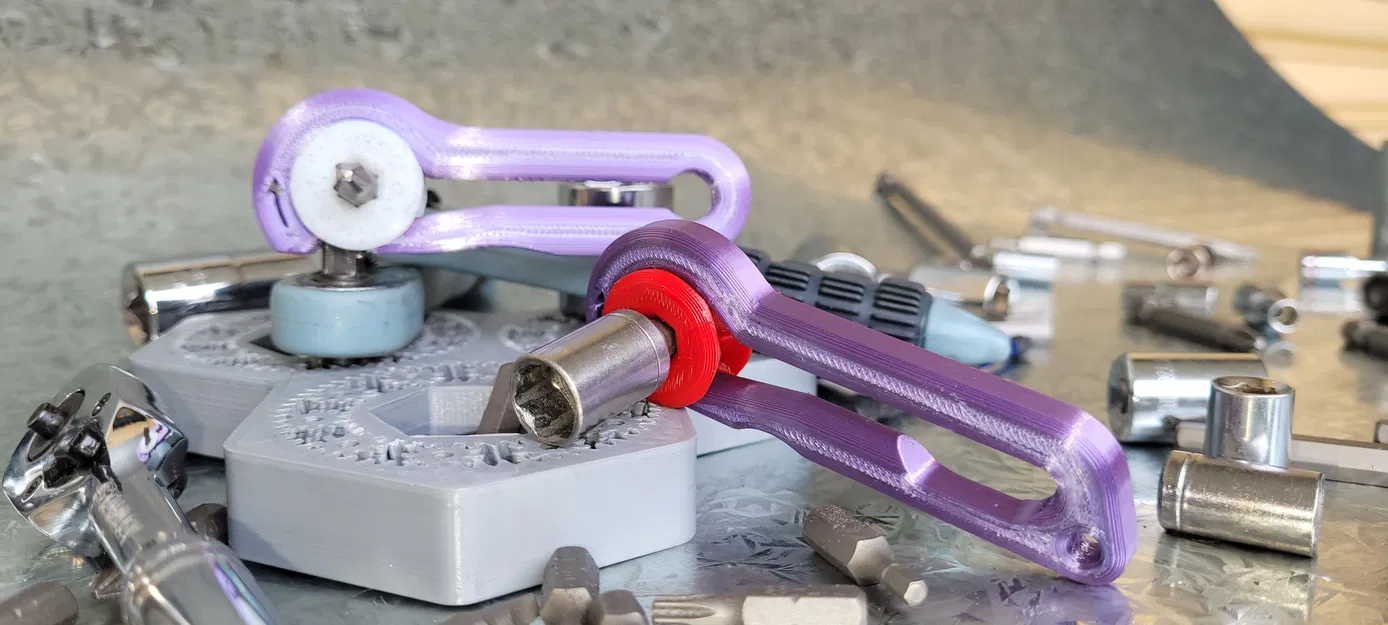 Dụng cụ R.E.P Ratchet Nguyên Bản - Tua vít lục giác dạng bánh cóc 1/4" và Đồ chơi Fidget!!! - Image 14