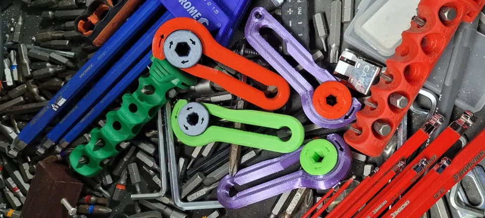 Dụng cụ R.E.P Ratchet Nguyên Bản - Tua vít lục giác dạng bánh cóc 1/4" và Đồ chơi Fidget!!! - Image 17