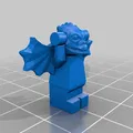 Gargoyle Gác Cổng Kiểu Gạch - Thumbnail 1