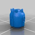 Brick Baby Mandalorian Head - Thumbnail 1
